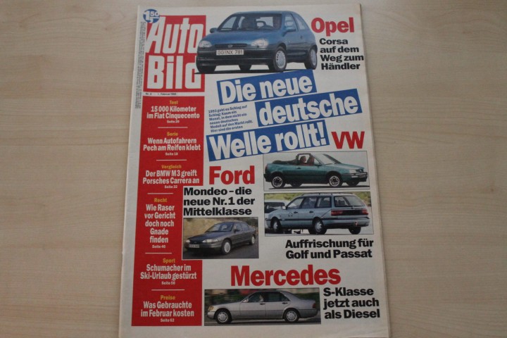 Deckblatt Auto Bild (05/1993)
